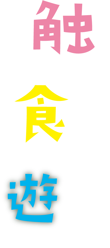 触れる食べる遊ぶ